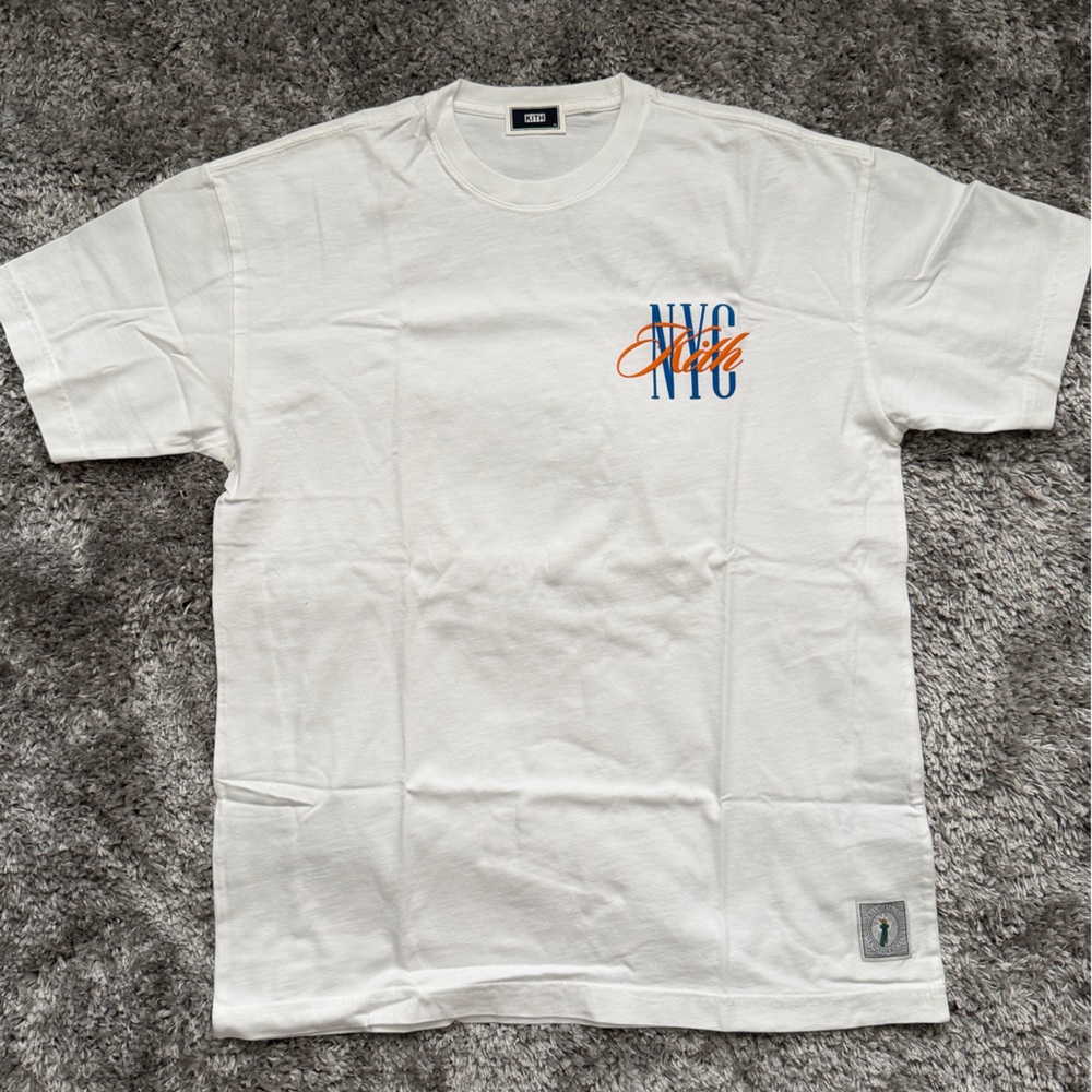 Kith NYC White Shirt with custom NYC Logo